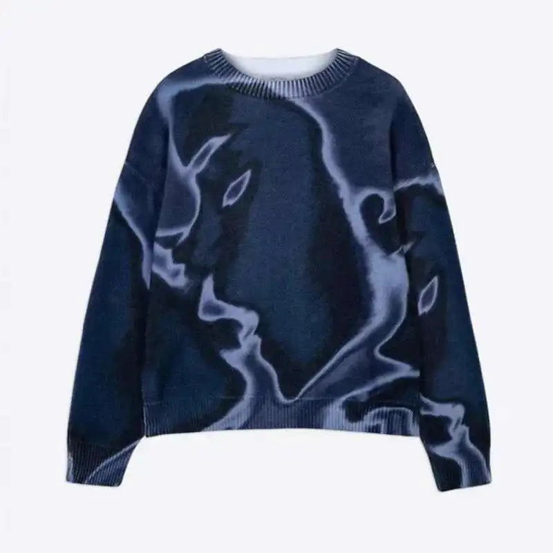 For The Night Graphic Knit Sweater — dettaglio