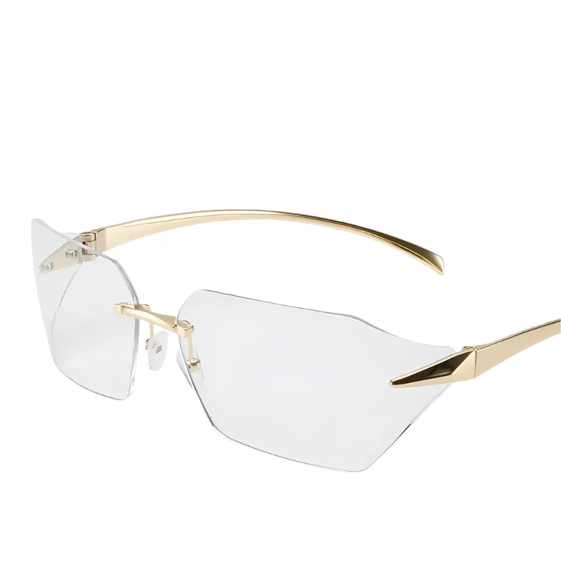 Frameless Sunglasses — vista laterale