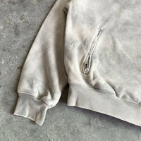 Full Zip Up Eye Holes Hoodie — vista laterale