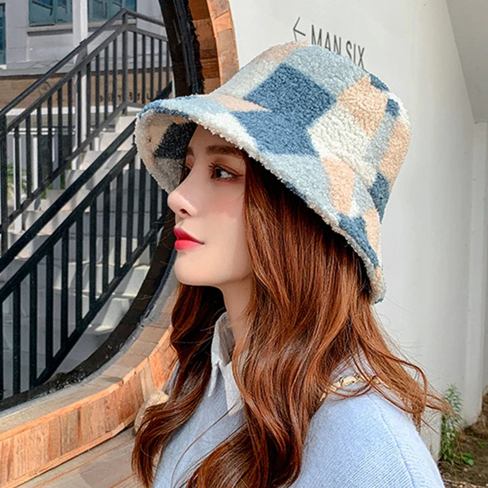 Y2K Funky Fluffy Bucket Hat
