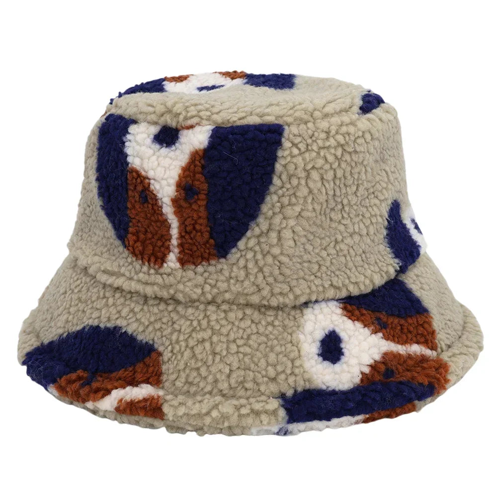Funky Fluffy Bucket Hat — vista frontale