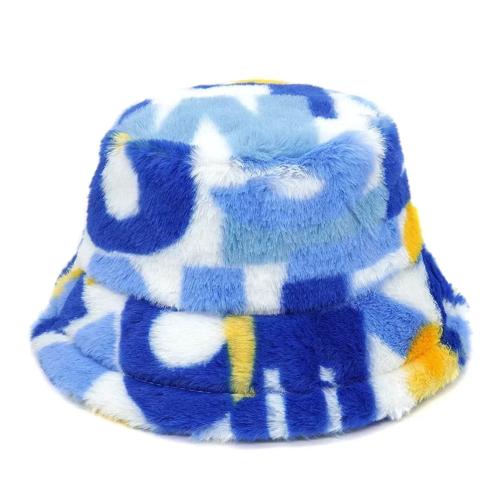 Funky Fluffy Bucket Hat — vista posteriore