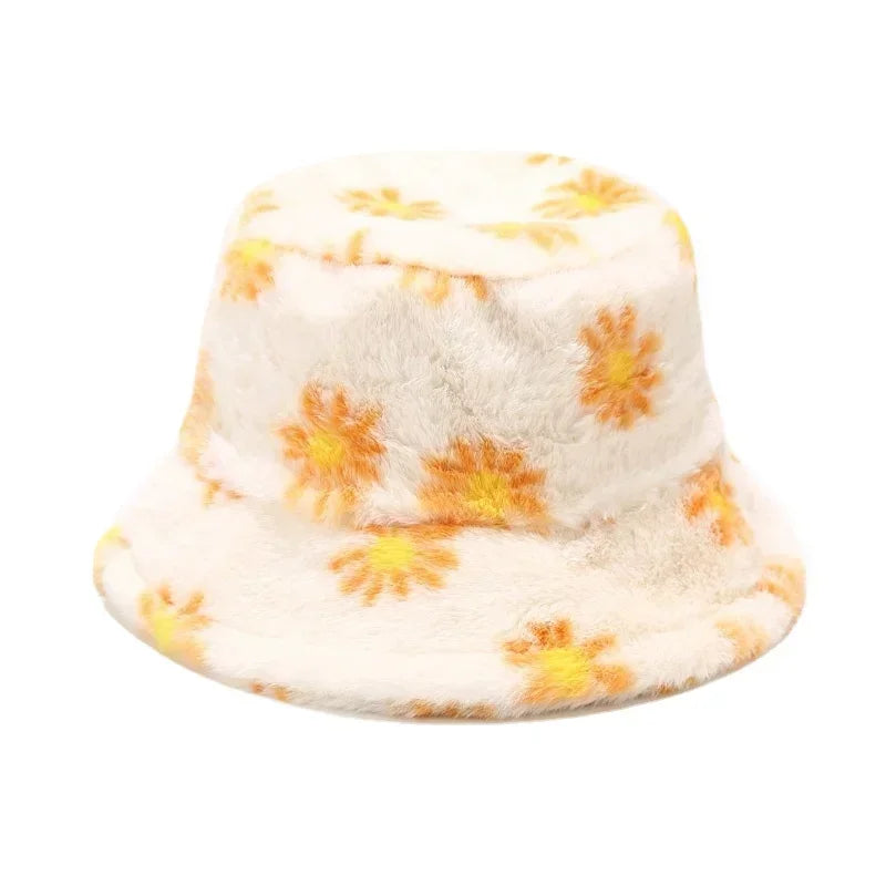Y2K Funky Fluffy Bucket Hat