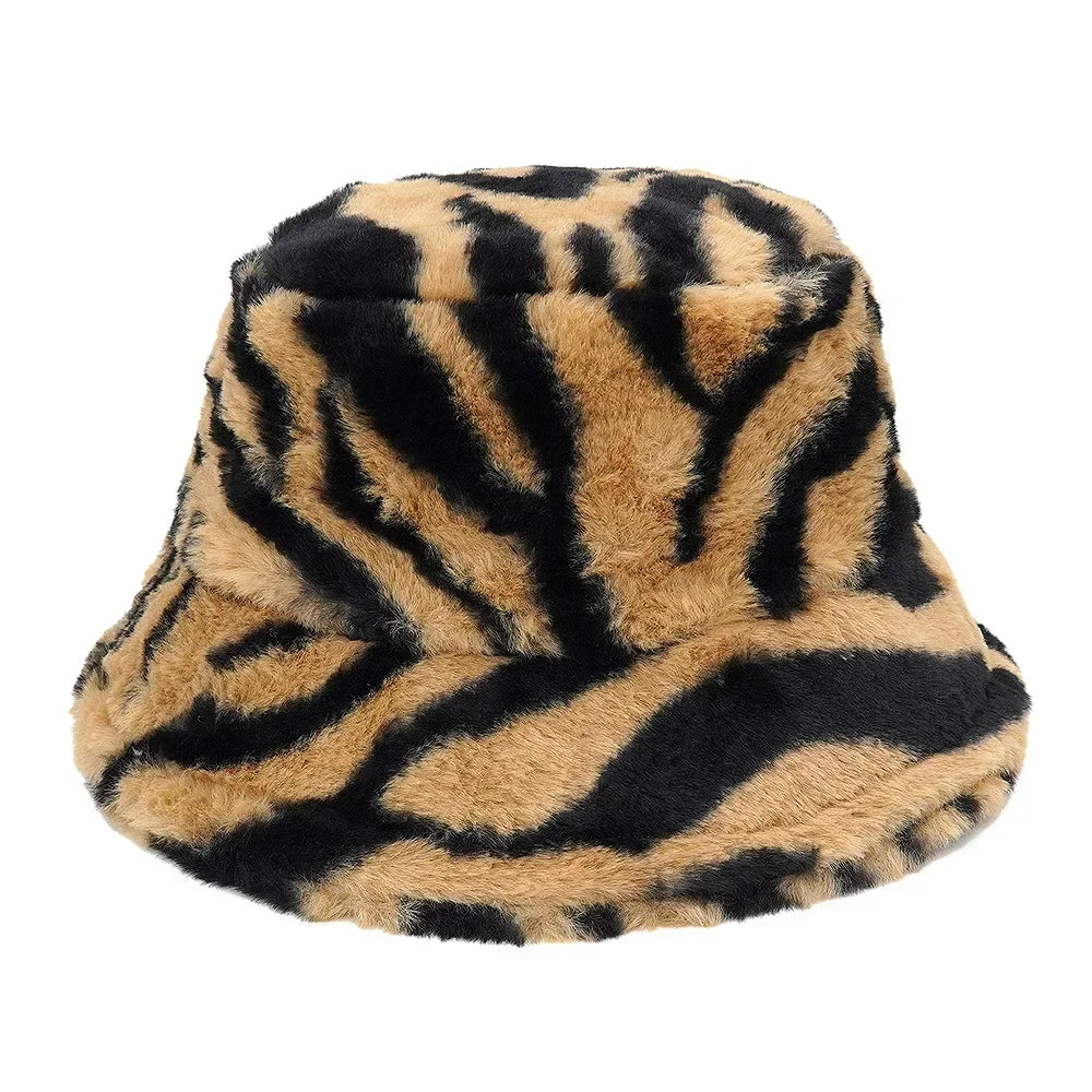 Funky Fluffy Bucket Hat — vista laterale