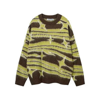 Galaxy Knitted Jumper Sweater — vista frontale