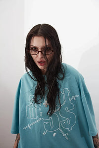 Give Me Money Graphic T Shirt — dettaglio del tessuto