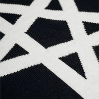 Gothic 'Satan Club' Graphic Scarf — vista laterale