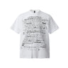 Y2K Graffiti Letter Print T-shirt