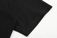 Graffiti Letter Print T shirt — vista posteriore