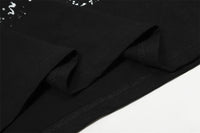 Graffiti Letter Print T shirt — dettaglio