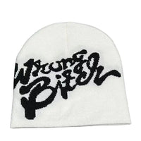 Graffiti Spray Graphic Beanie — vista frontale