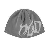 Graffiti Tag Graphic Beanie — vista laterale