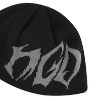 Graffiti Tag Graphic Beanie — dettaglio della stampa