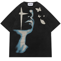 Graphic Baggy T Shirt — vista posteriore