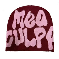 Graphic Coloured Beanie — dettaglio del tessuto