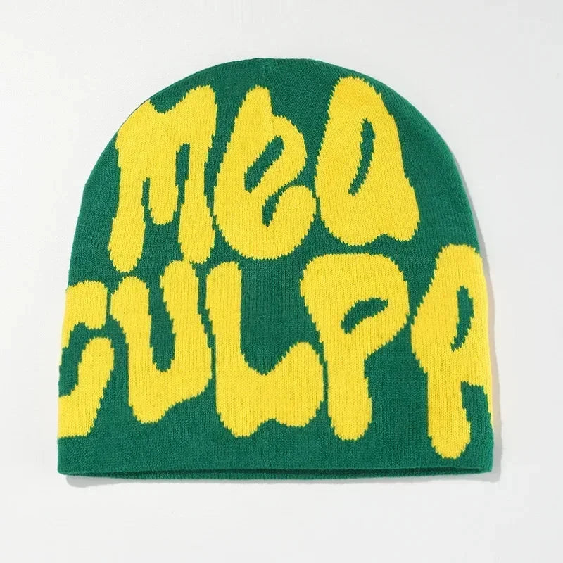 Graphic Coloured Beanie — dettaglio della stampa