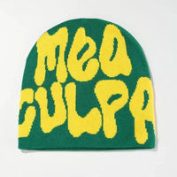 Graphic Coloured Beanie — dettaglio della stampa