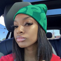 Graphic Coloured Beanie — vista posteriore