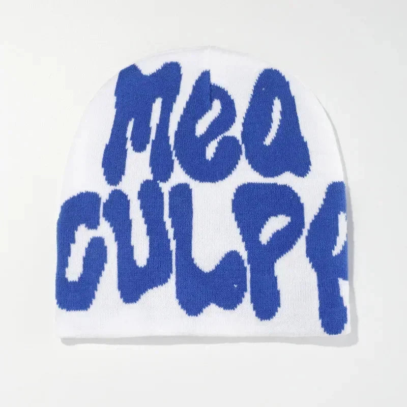 Graphic Coloured Beanie — dettaglio del tessuto