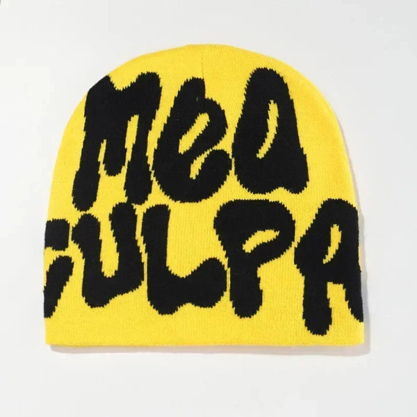 Graphic Coloured Beanie — vista frontale