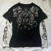 Graphic Long Sleeve T Shirt — dettaglio del tessuto