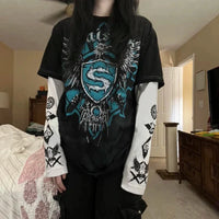Graphic Long Sleeve T Shirt — vista posteriore
