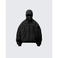 Grey Balaclava Zip Up Hoodie — dettaglio della stampa