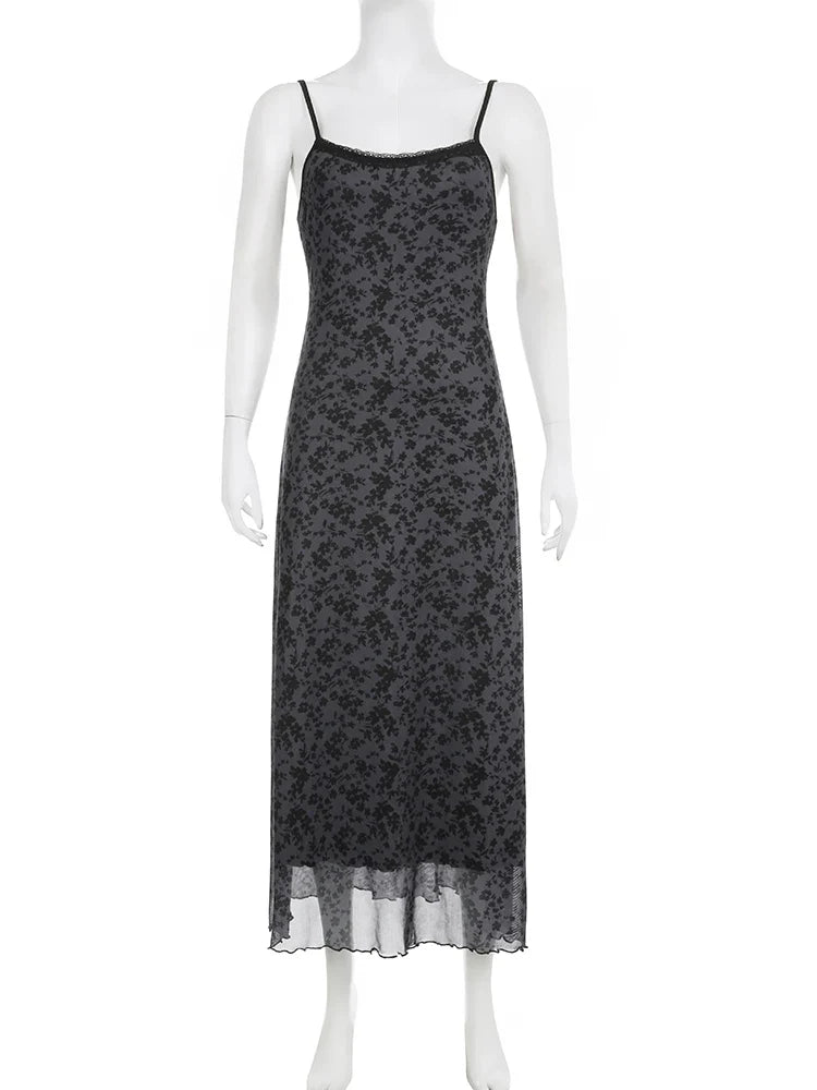 Grunge Long Maxi Dress — in alternativa