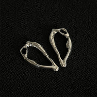 Half Heart Carabiner Belt Loop Keychain — dettaglio