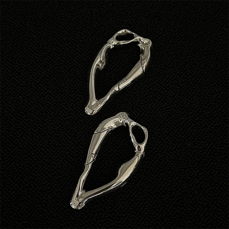 Half Heart Carabiner Belt Loop Keychain — in alternativa