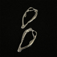 Half Heart Carabiner Belt Loop Keychain — in alternativa
