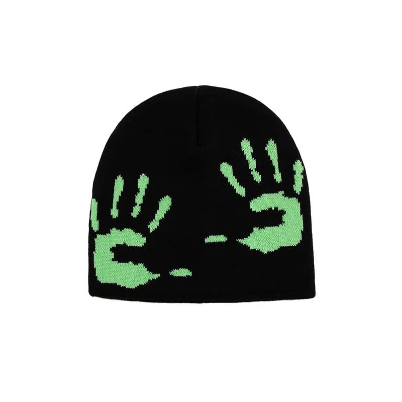 Hand Print Beanie — vista frontale