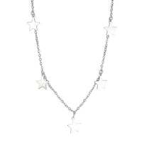Hanging Stars Choker Necklace — vista frontale