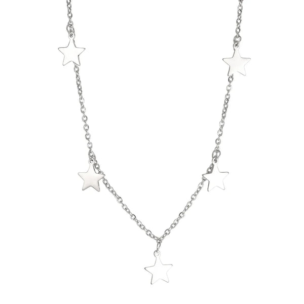 Hanging Stars Choker Necklace — vista frontale