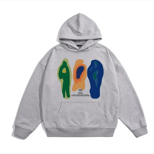 Y2K Heat Print Graphic Hoodie
