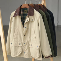 Heavyweight Countryside Lapel Jacket — vista laterale
