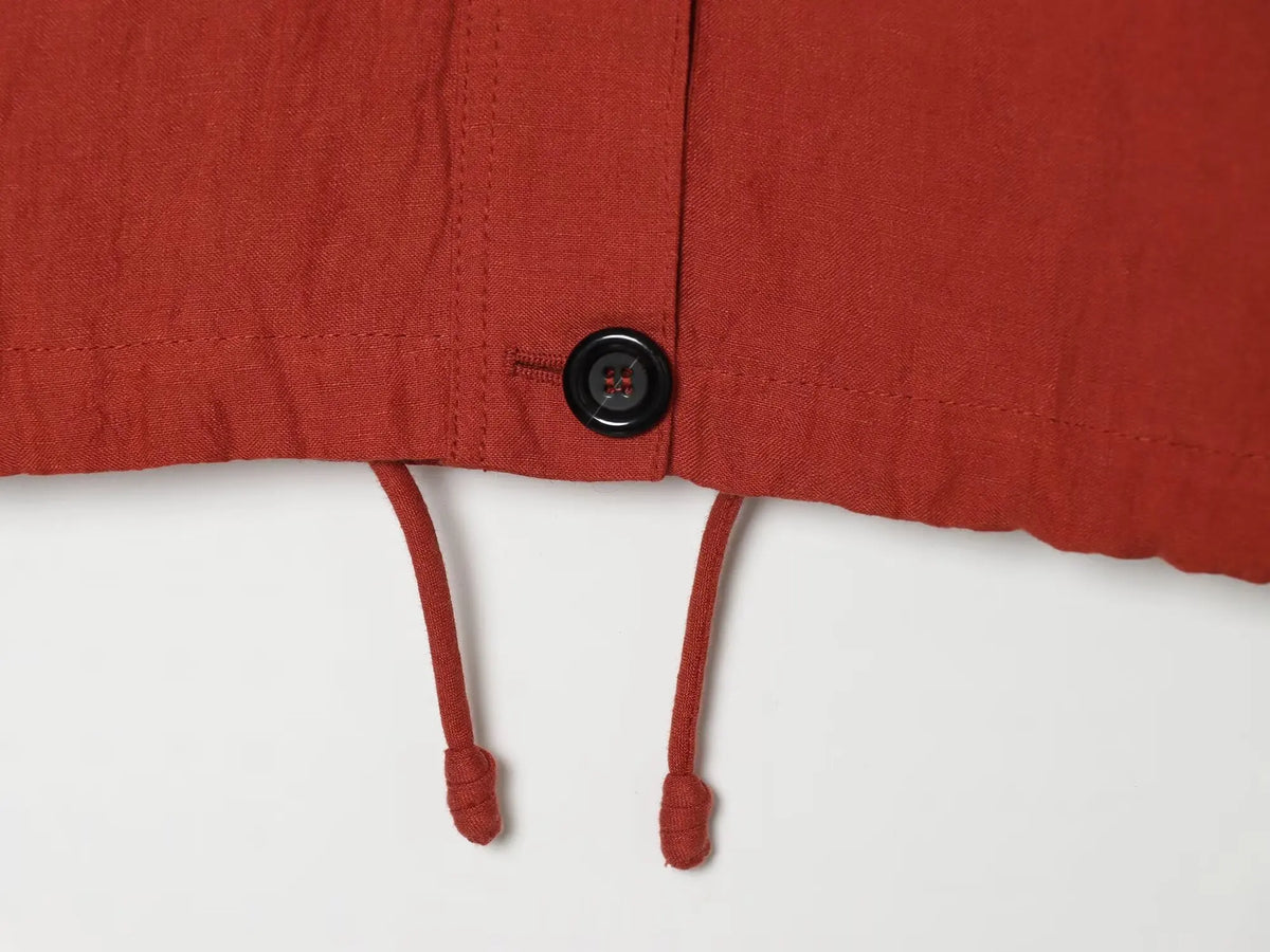 High Neck Lightweight 90s Style Windbreaker Jacket — in alternativa