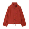 Y2K High Neck Lightweight 90s Style Windbreaker Jacket