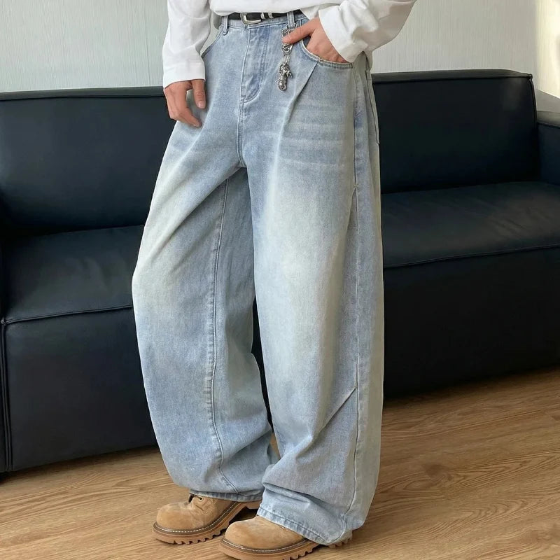 High Street Baggy Jeans — vista posteriore