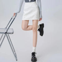 High Waist Sparkle Mini Skirt — vista completa