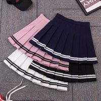 High Waist Striped Mini Skirt — in alternativa