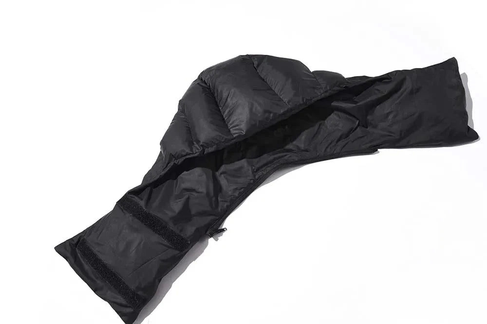 Puffer Jacket Coat — dettaglio del tessuto
