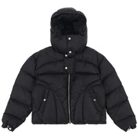 Hooded Puffer Jacket Coat — vista frontale