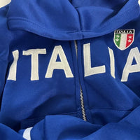 ITALIA Embroidered Zip Up Jacket Hoodie — dettaglio della stampa
