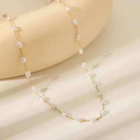 Imitation Pearl Sequence Chain Necklace — in alternativa