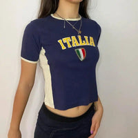 Italy Baby Tee — dettaglio