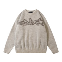 Jacquard Knitted Sweater — dettaglio