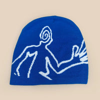 Jacquard Mystery Man Graphic Beanie — dettaglio