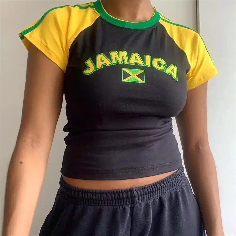 Jamaica Baby Tee — dettaglio