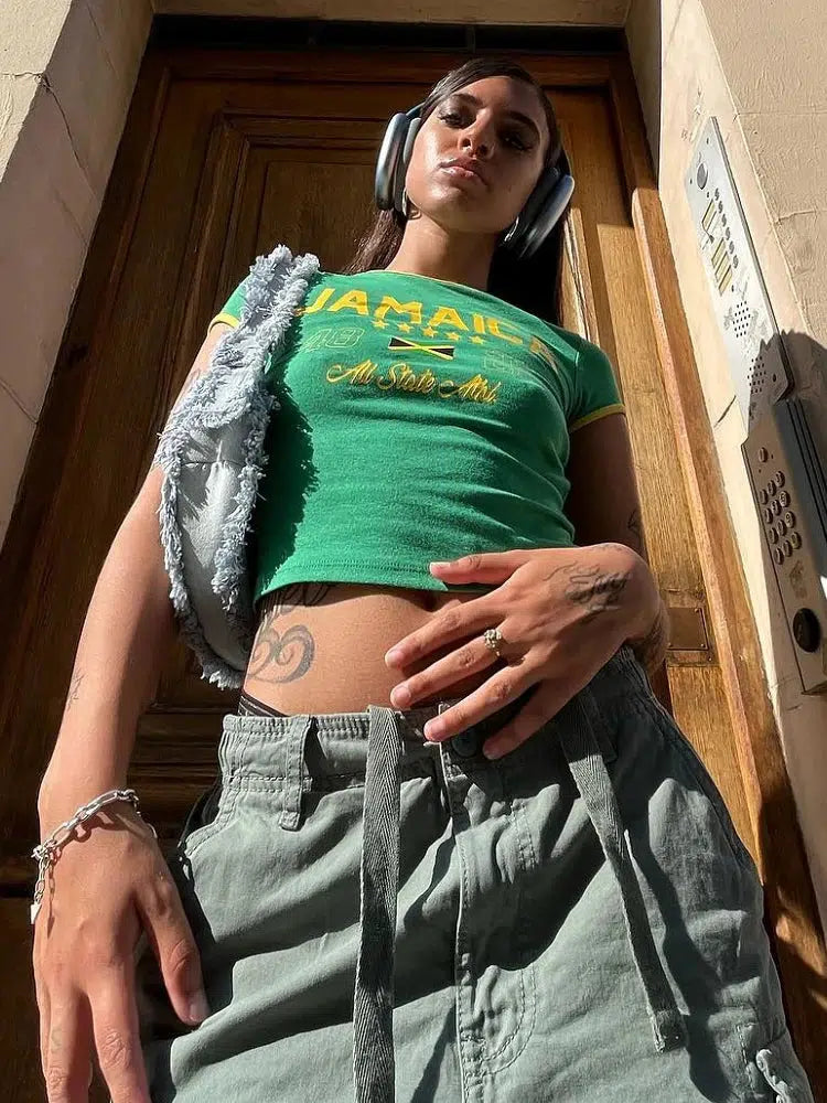 Jamaica Baby Tee — dettaglio